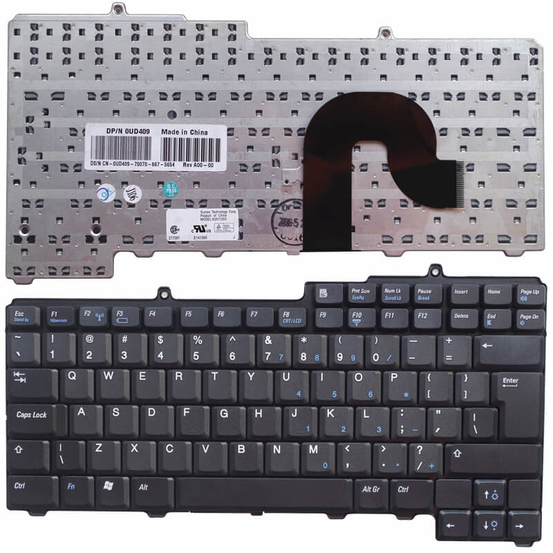 DELL Latitude PP17L Keyboard, Compatible with DELL Latitude PP17L Keyboard